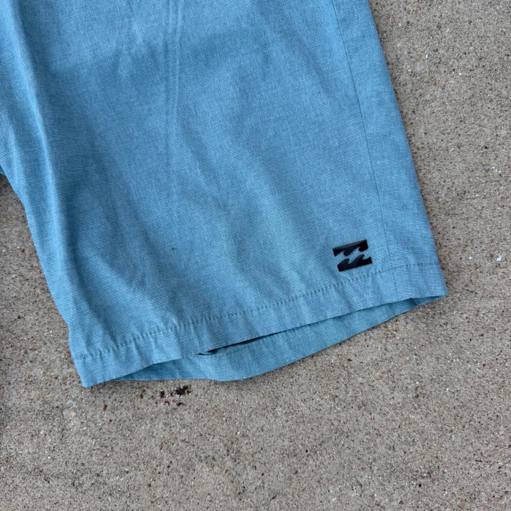 Billabong Submersibles Crossfire Shorts Mens 34 Blue Hybrid Boardshorts Casual - Picture 9 of 11